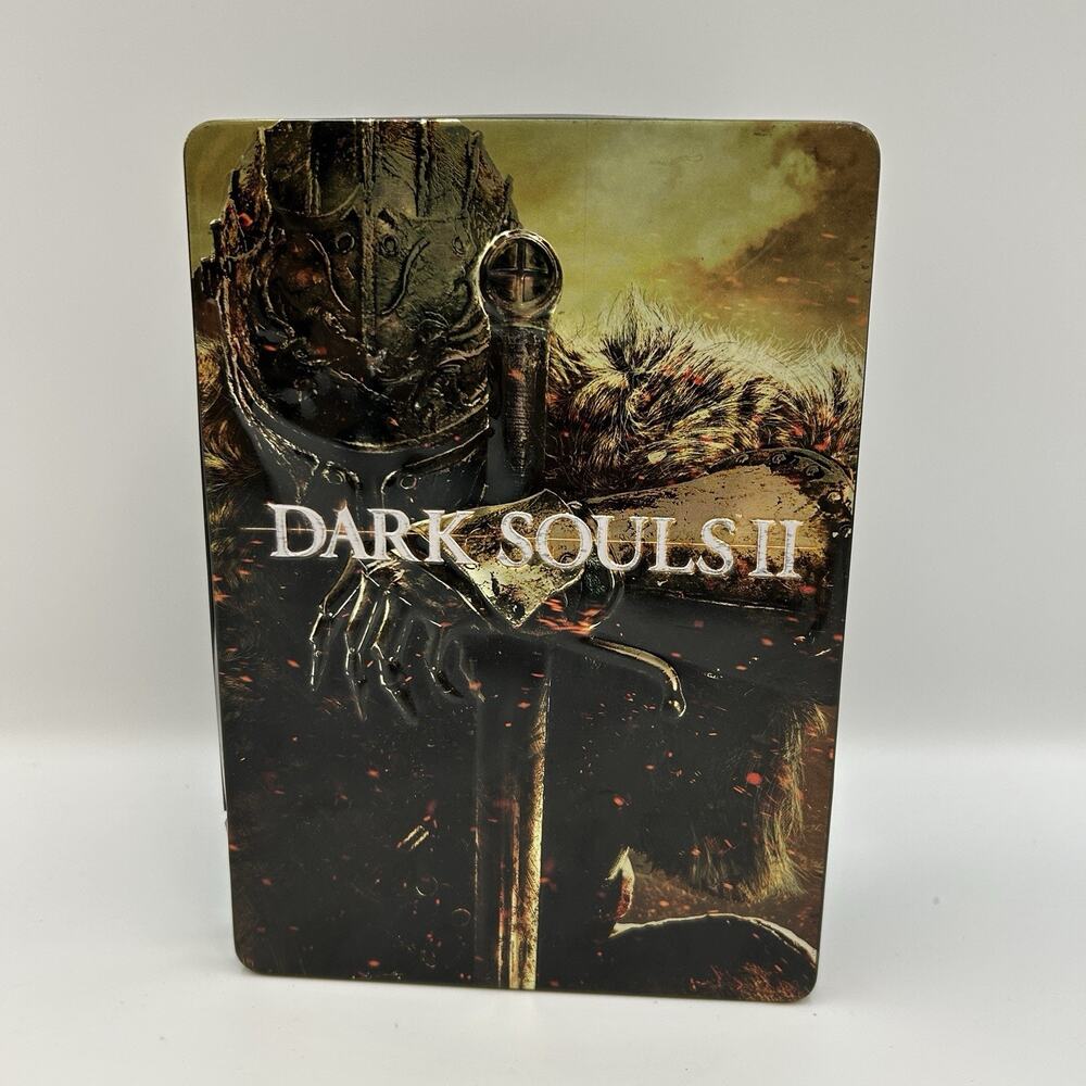 Dark Souls 2 (Xbox 360) Black Armor SteelBook Edition - Tested Working No Manual